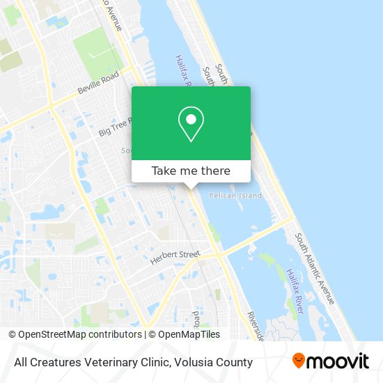 Mapa de All Creatures Veterinary Clinic