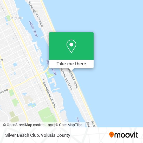 Silver Beach Club map