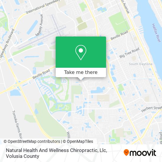 Natural Health And Wellness Chiropractic, Llc map