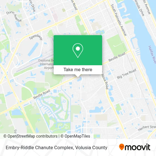 Embry-Riddle Chanute Complex map