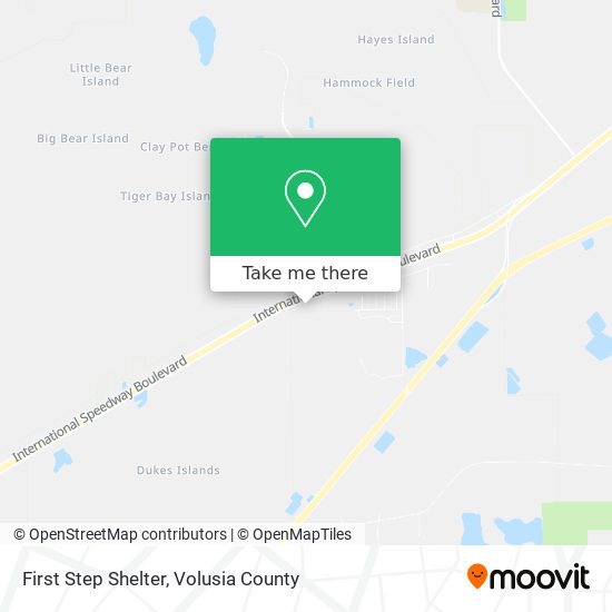 First Step Shelter map