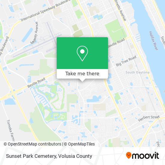 Sunset Park Cemetery map