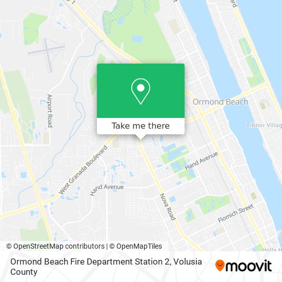Mapa de Ormond Beach Fire Department Station 2