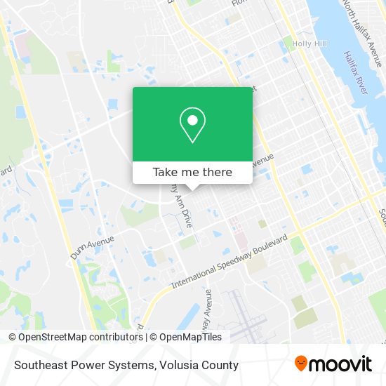 Southeast Power Systems map
