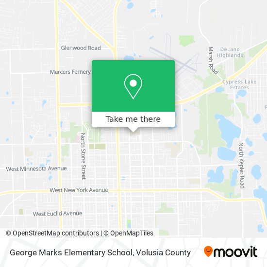 George Marks Elementary School map