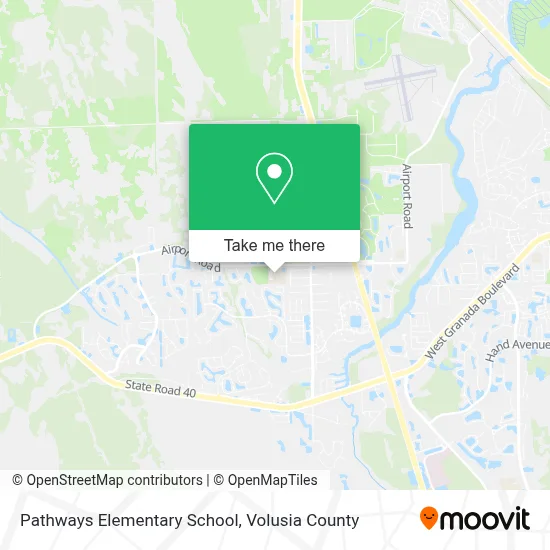 Pathways Elementary School map