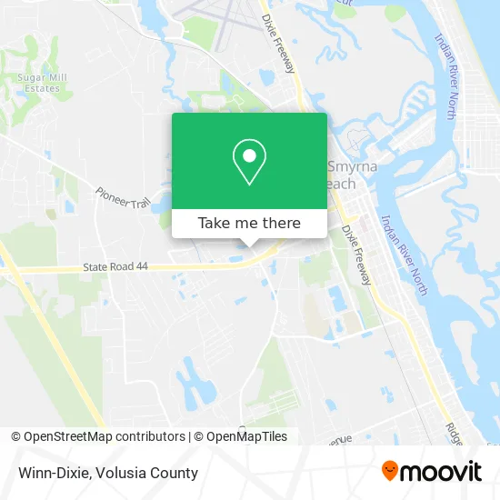 Winn-Dixie map
