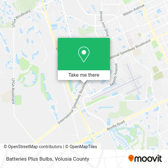 Batteries Plus Bulbs map