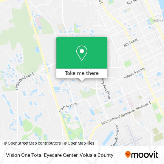 Mapa de Vision One Total Eyecare Center