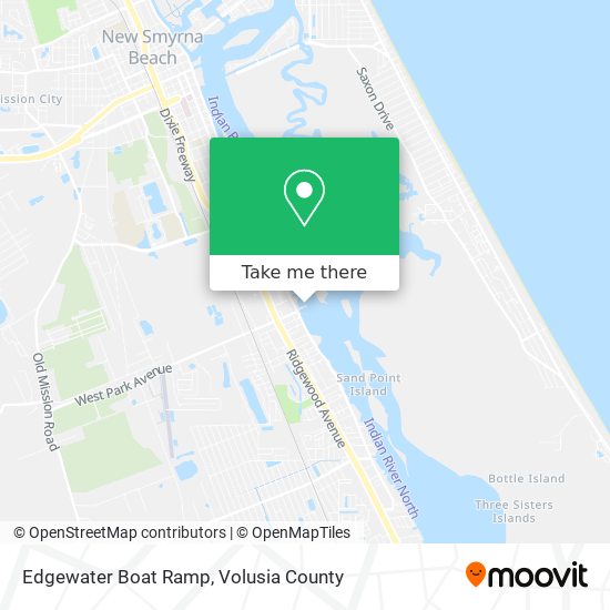 Mapa de Edgewater Boat Ramp