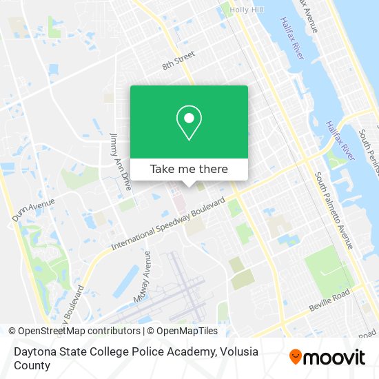 Mapa de Daytona State College Police Academy