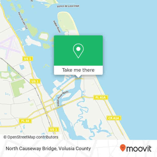 Mapa de North Causeway Bridge