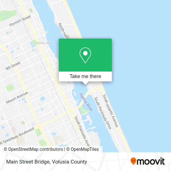 Main Street Bridge map