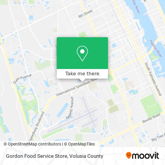 Mapa de Gordon Food Service Store