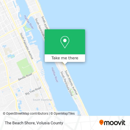 The Beach Shore map