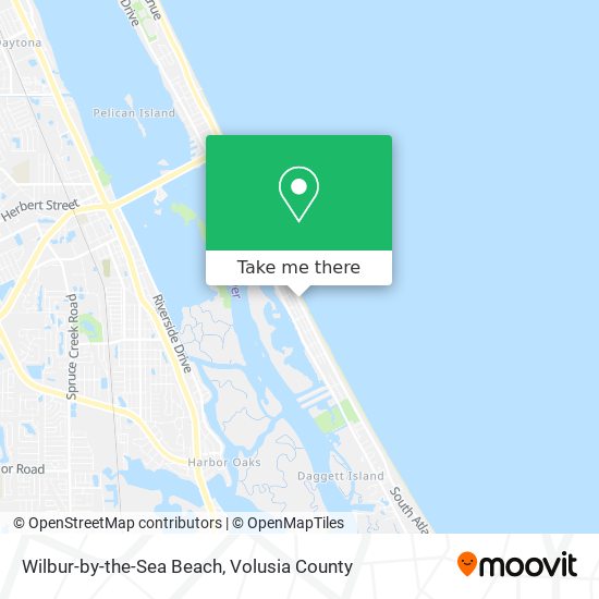 Wilbur-by-the-Sea Beach map