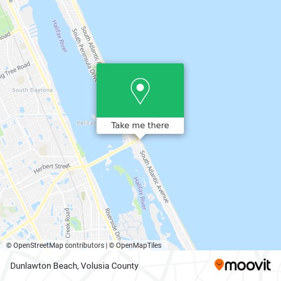 Mapa de Dunlawton Beach