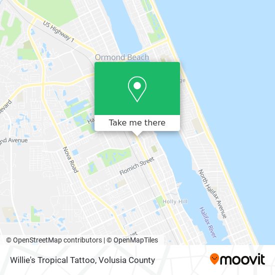 Mapa de Willie's Tropical Tattoo