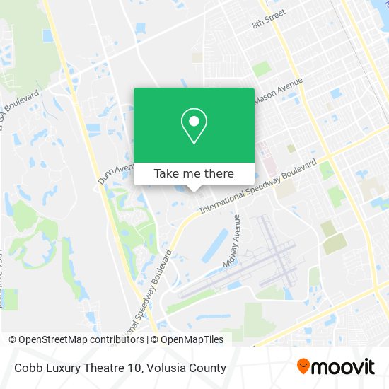 Mapa de Cobb Luxury Theatre 10