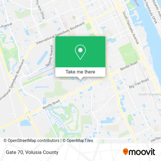 Gate 70 map