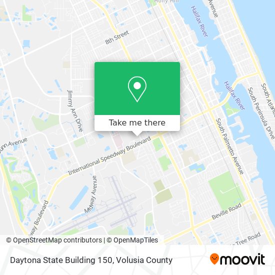 Daytona State Building 150 map