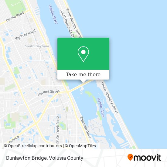 Mapa de Dunlawton Bridge