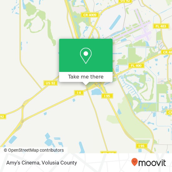 Amy's Cinema map