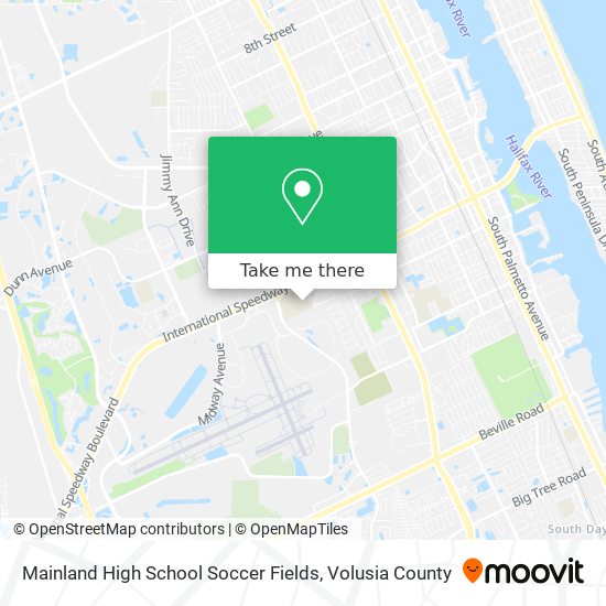Mapa de Mainland High School Soccer Fields