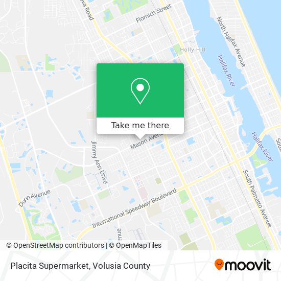 Mapa de Placita Supermarket