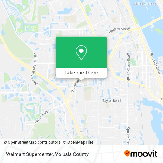 Walmart Supercenter map