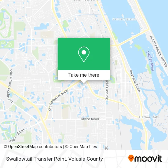 Swallowtail Transfer Point map