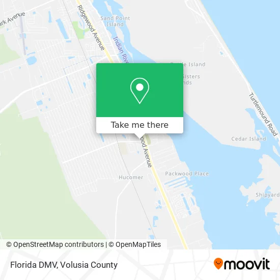 Florida DMV map