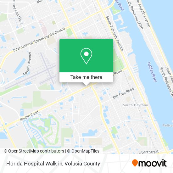 Mapa de Florida Hospital Walk in
