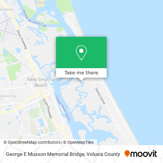 Mapa de George E Musson Memorial Bridge