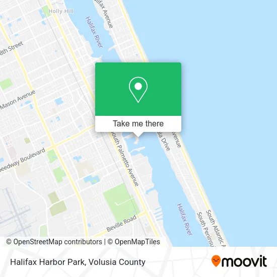 Halifax Harbor Park map