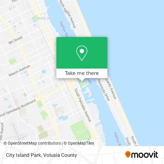 City Island Park map