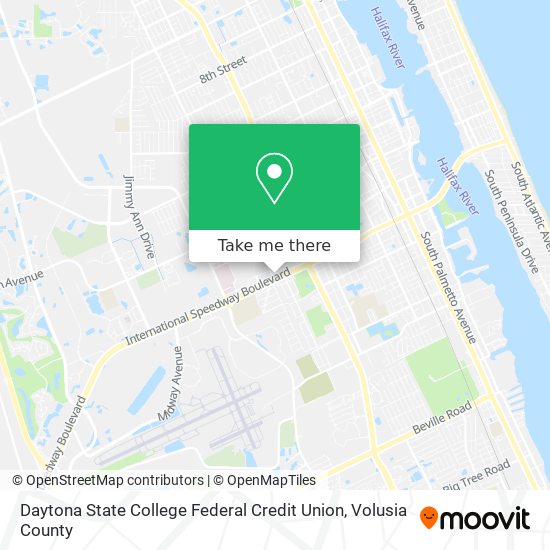 Daytona State College Federal Credit Union map