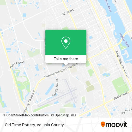 Old Time Pottery map