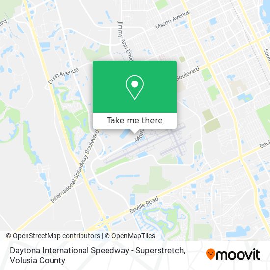 Mapa de Daytona International Speedway - Superstretch