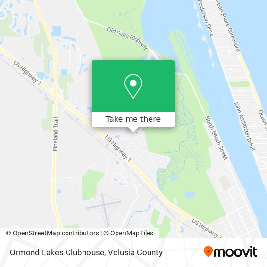 Mapa de Ormond Lakes Clubhouse