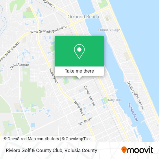 Mapa de Riviera Golf & County Club