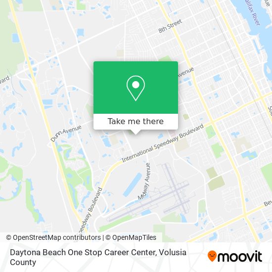 Mapa de Daytona Beach One Stop Career Center