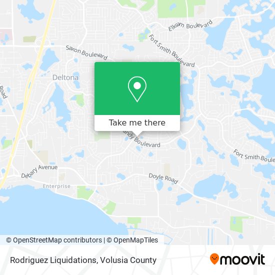 Rodriguez Liquidations map