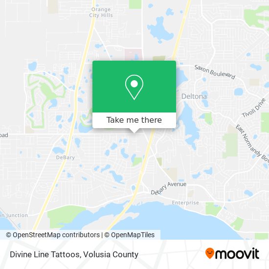 Divine Line Tattoos map