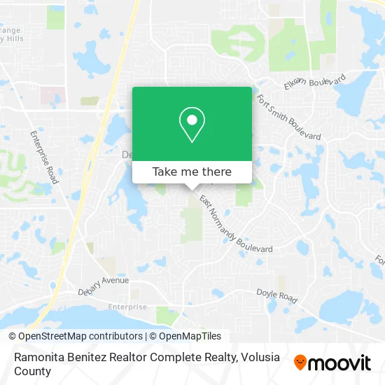 Ramonita Benitez Realtor Complete Realty map