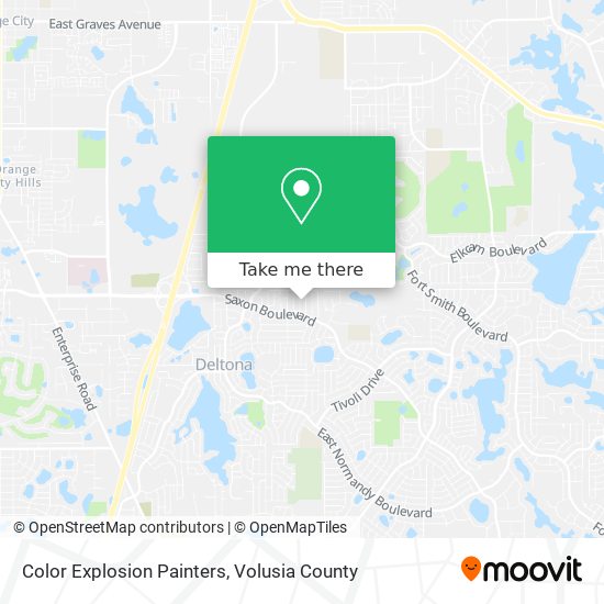 Color Explosion Painters map