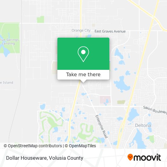 Dollar Houseware map