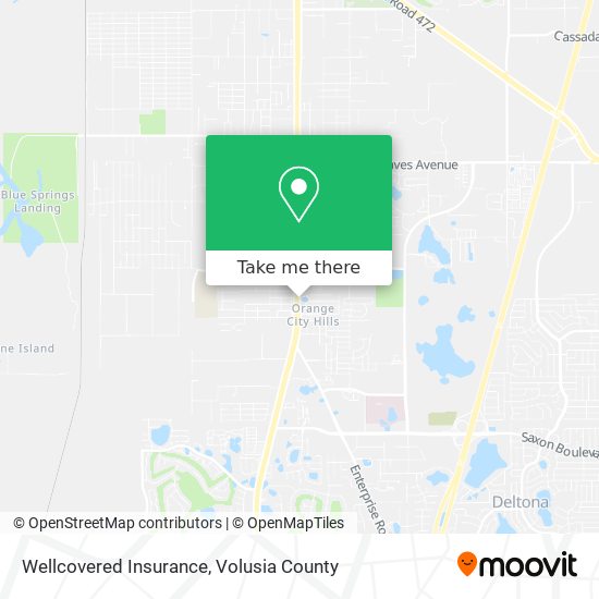 Wellcovered Insurance map