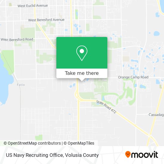 Mapa de US Navy Recruiting Office