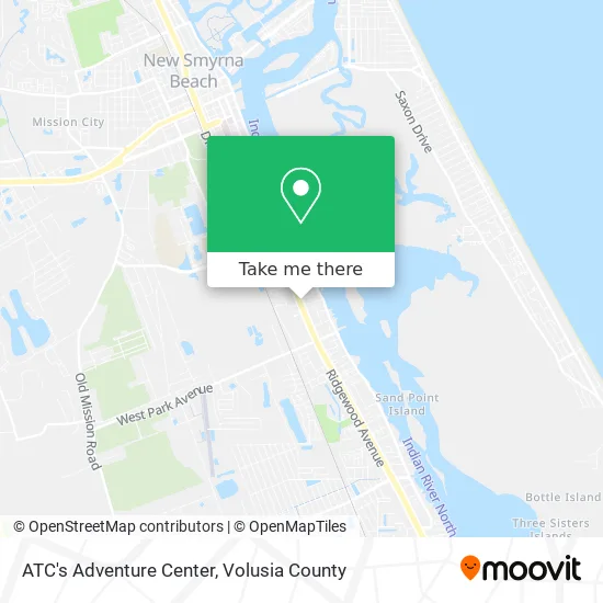 ATC's Adventure Center map